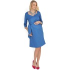 Платье Даяна синее для беременных
